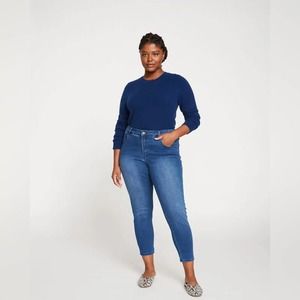 Universal Standard Seine Mid Rise Skinny Jeans (size 12)